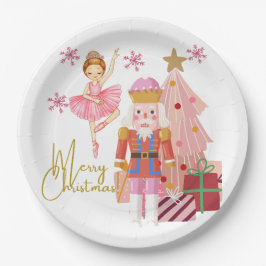 Nutcrackers Christmas Plate Pappteller