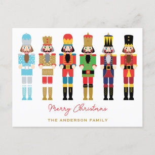 NUTCRACKERS CHRISTMAS POSTKARTE