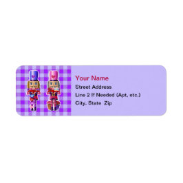 Nutcrackers mit / Red Truck Valentine Address Labe