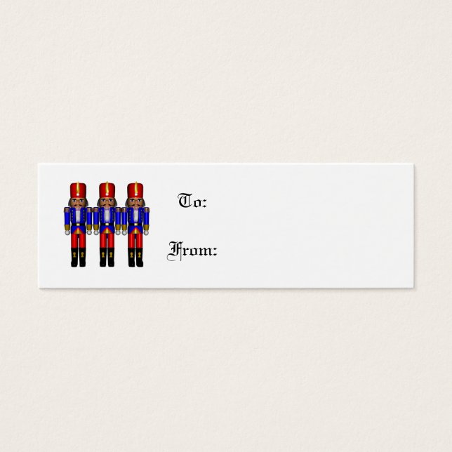 Nutcrackers traditional Seasons Greetings (Vorderseite)