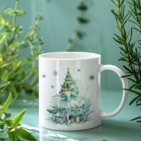 Nutcraker Mint Ballerina Personalisiert Weihnachte
