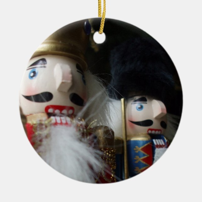 Nutcrakers Verzierung Keramikornament (Vorne)