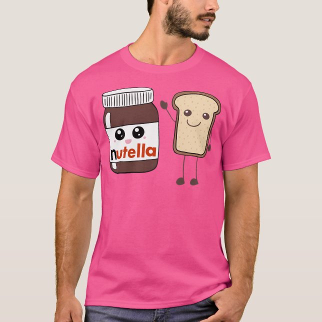 Nutella und Brot T-Shirt (Vorderseite)