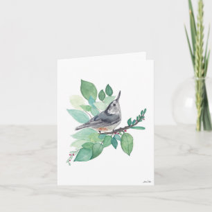 Nuthatch Bird Karte