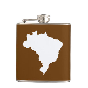 Nutmeg Festive Brasilien Flachmann