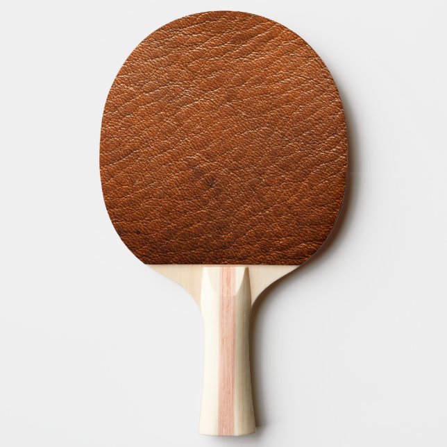 Nutmeg Leather Tischtennis Schläger (Rückseite)