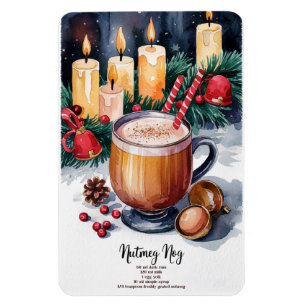 Nutmeg Nog Holiday Cocktail Rezept Magnet