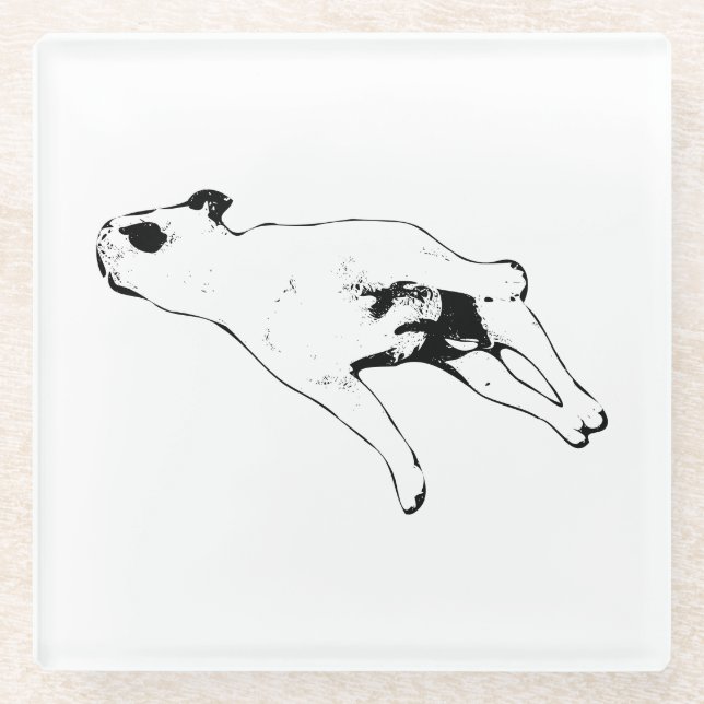 Nutmeg Pause Glasuntersetzer (Vorderseite)