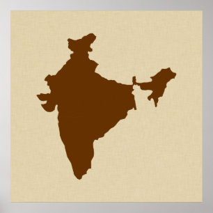 Nutmeg Spice Moods Indien Poster