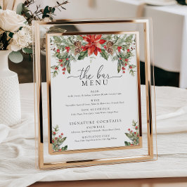 Nutmeg Weihnachten Weihnachten Das Bar Drinks Menü Poster