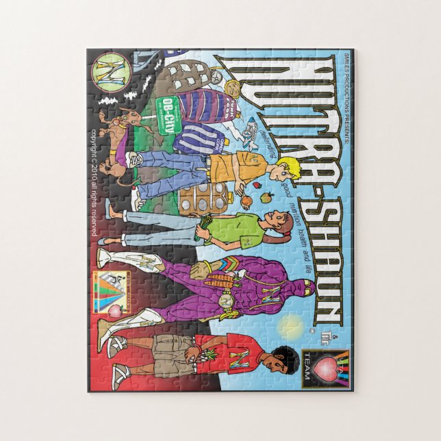 Nutra-Shaun & The Vita Team Puzzle (Vertikal)