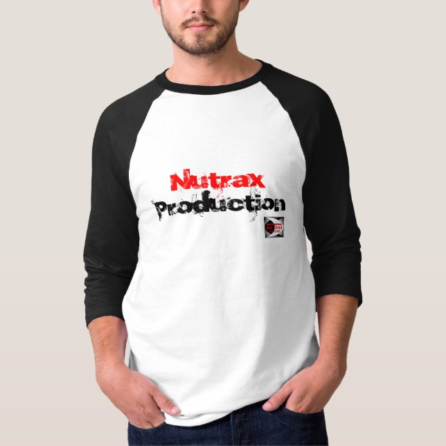 Nutrax Baseball-Shirt T-Shirt (Vorderseite)