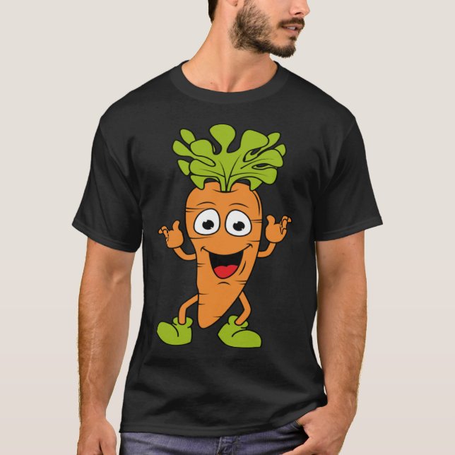 Nutritionist Carrot for Dietician and Vegan 10 T-Shirt (Vorderseite)