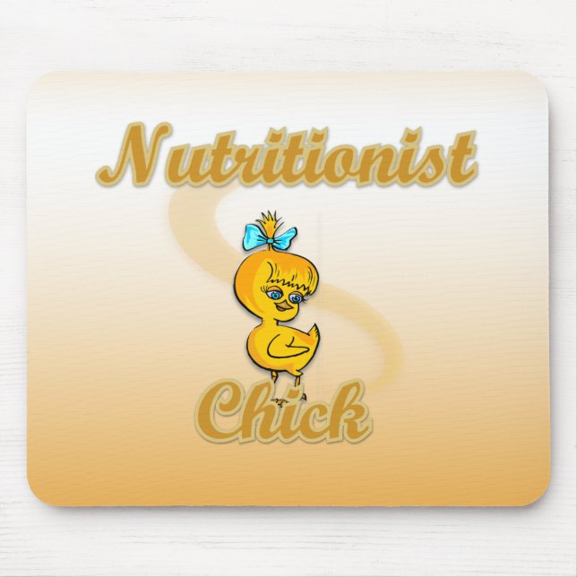 Nutritionist Chick Mousepad (Vorne)