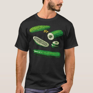 Nutritionist Cucumber für Diätin und Vegan T-Shirt