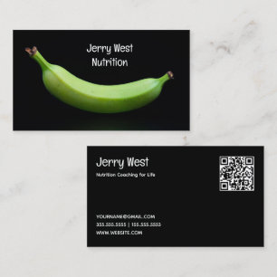 🍌 Nutritionist Feinschmecker Custom QR Visitenkarte