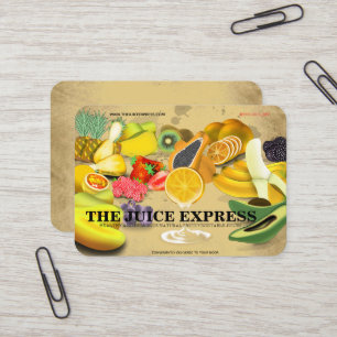 Nutritionist Health Coach Frucht Business Card  Visitenkarte