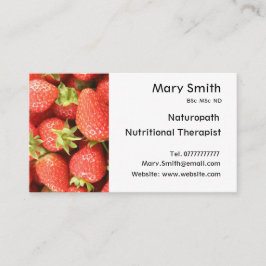Nutritionist / Nutritional Therapist / Naturopath Visitenkarte