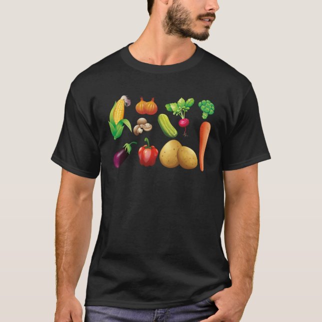 Nutritionist Potato for Dietician and Vegan  6 T-Shirt (Vorderseite)
