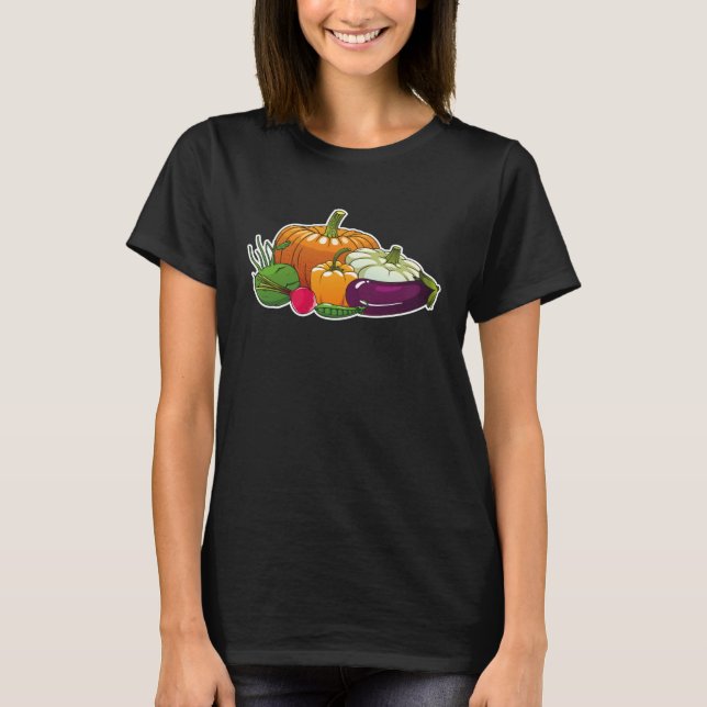 Nutritionist Salad for Dietician and Vegan T-Shirt (Vorderseite)