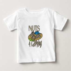 Nuts 4 Camping Baby T-shirt