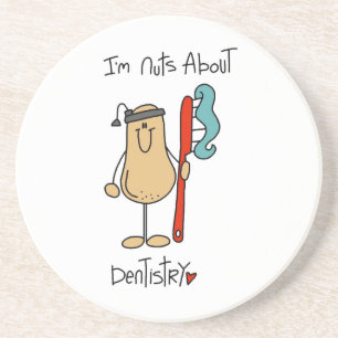 Nuts About Dentistry T-Shirts und Geschenke Getränkeuntersetzer