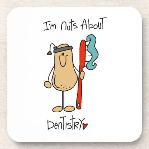 Nuts About Dentistry T-Shirts und Geschenke Untersetzer
