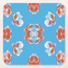 Nuts für dich! rechteckiger pappuntersetzer