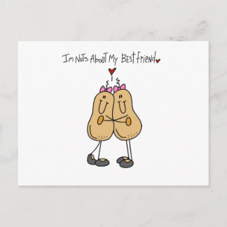 NUTS über meine besten T - Shirt und Geschenke Postkarte