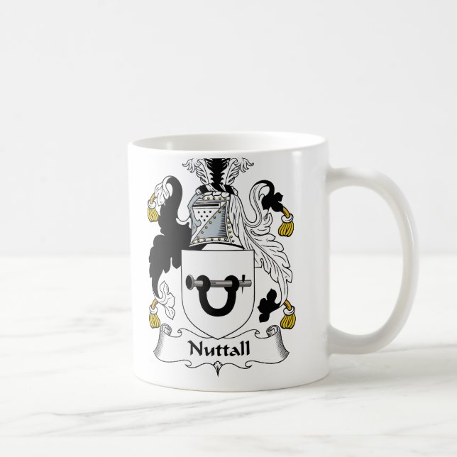 Nuttall Familienwappen Tasse (Rechts)