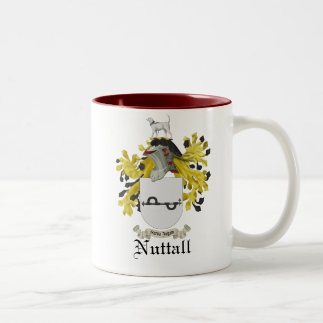 Nuttall Wappen Tasse (Rechts)