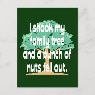 Nutte Family Postkarte