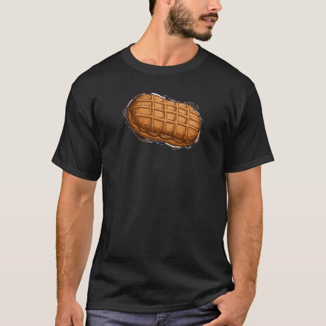 Nutter Butter Cookies Paare Gruppe Party Hallowee T-Shirt (Vorderseite)
