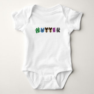 Nutter Tiere Baby Strampler