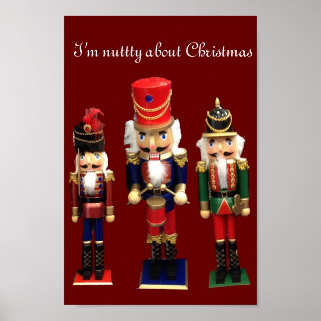 "Nutty about Chrstmas" Poster (Vorne)
