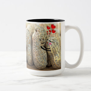 Nutty Couple Zweifarbige Tasse