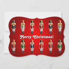 Nutty Nutcracker Feiertagskarte