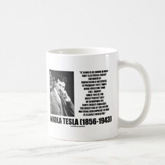 Nutzbarmachung eines Wasserfallsuns Energie Tesla Tasse