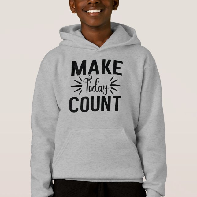 Nutze den Tag-68543 Hoodie (Vorderseite)