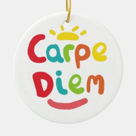 Nutze den Tag Keramik Ornament