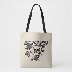Nutze den Tag - Schwarze Rosen - Memento Mori Schä