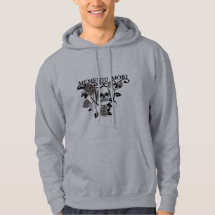 Nutze den Tag - Schwarze Rosen - Memento Mori Schä Hoodie