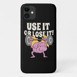 Nutze und trainiere dein Gehirn Case-Mate iPhone Hülle