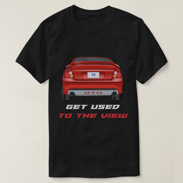 Nutzen Sie die Ansicht - Pontiac GTO T-Shirt (Design vorne)