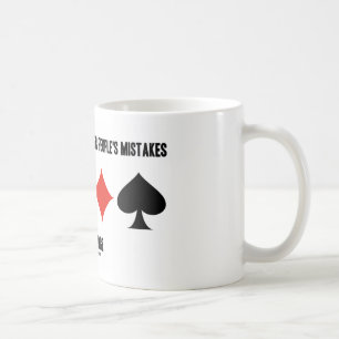 Nutzen Sie die Fehler anderer Leute (Brücke) Tasse