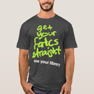 Nutzen Sie Ihre Bibliothek für eine einfache Bearb T-Shirt