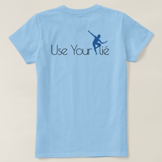 Nutzen Sie Ihre Website T-Shirt (Design Rückseite)