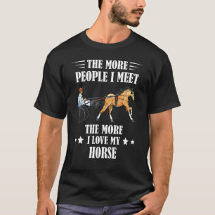 Nutzen Sie Racing, je mehr Menschen Reiten Trotti T-Shirt