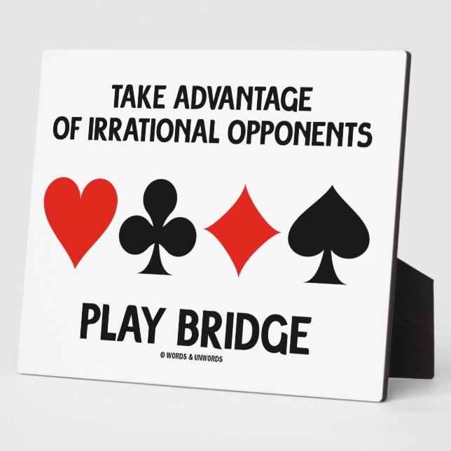 Nutzen Sie vernunftwidrige Gegner-Spiel-Brücke Fotoplatte (Seite)