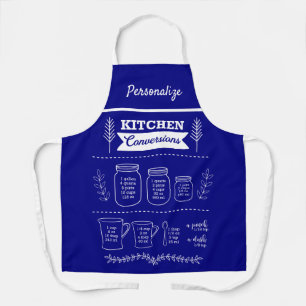 Nützliche Küche Kochen Konversion Navy Blue Backen Schürze